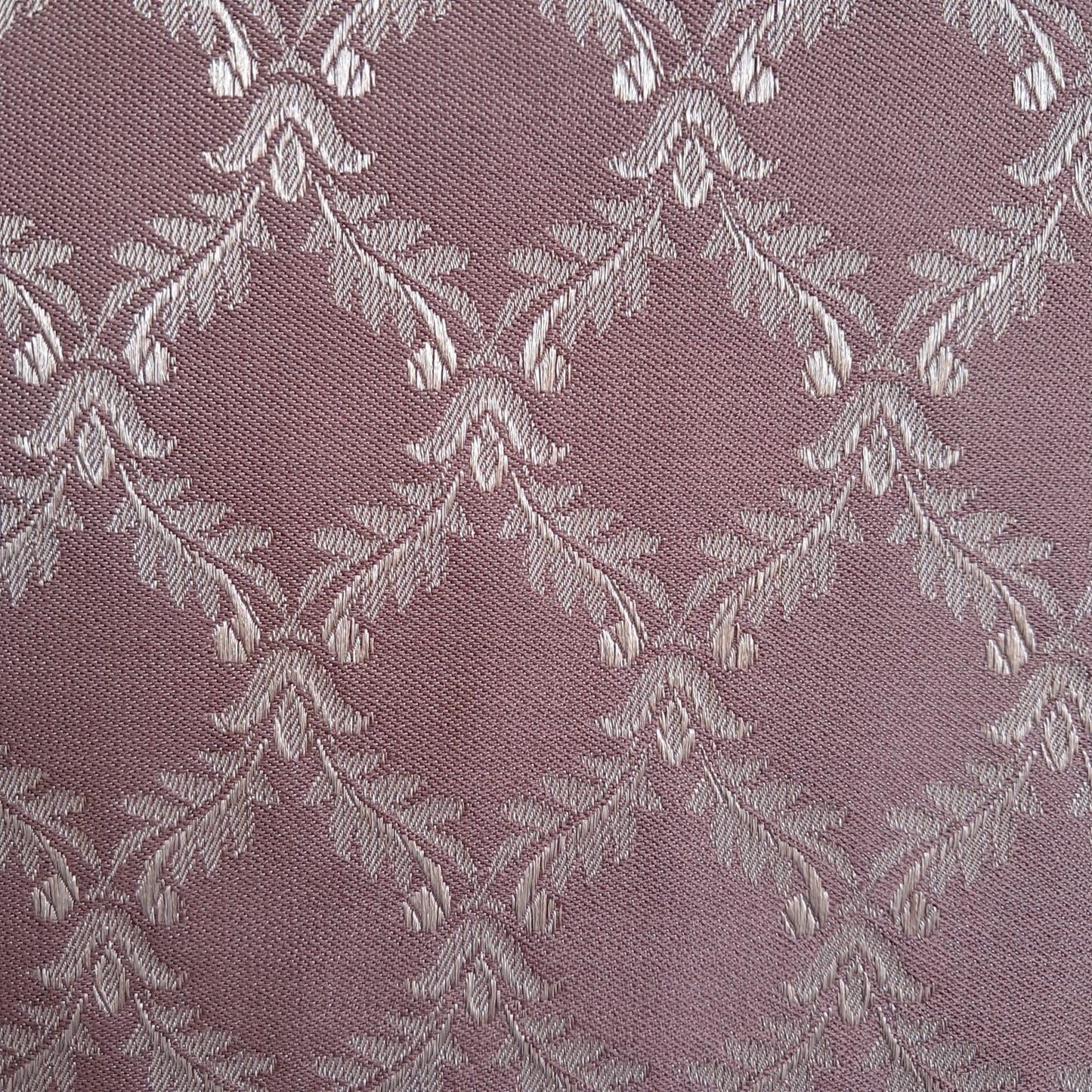 Tecido Para Sofá Chantung Bordado Rose