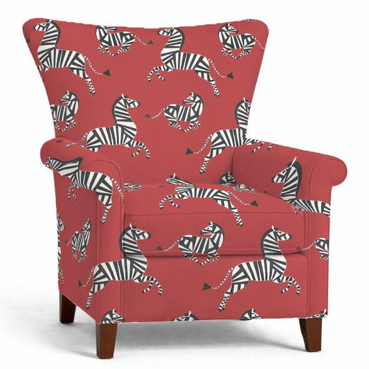 Tecido Para Sofá Linho Sintético Cavalos