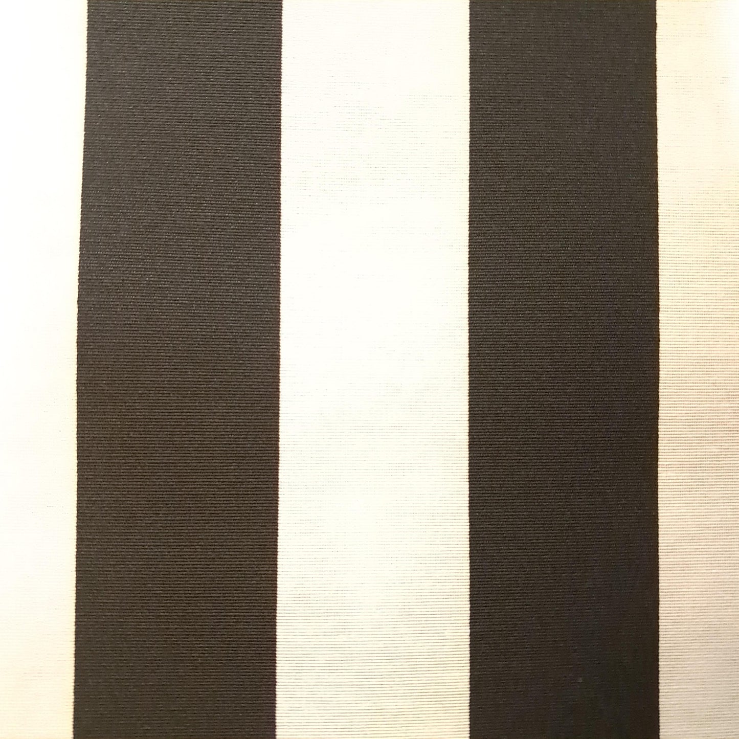 Tecido Para Área Externa Gorgurão Waterblock Listras Largas Preto