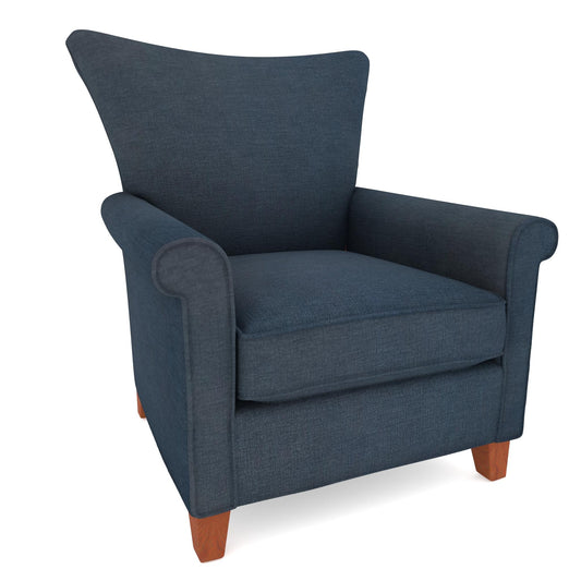 Tecido Para Área Externa Gorgurão Waterblock Linho Azul Marinho