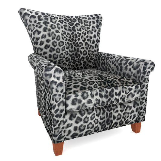 Tecido Para Sofá Veludo Estampado Leopardo