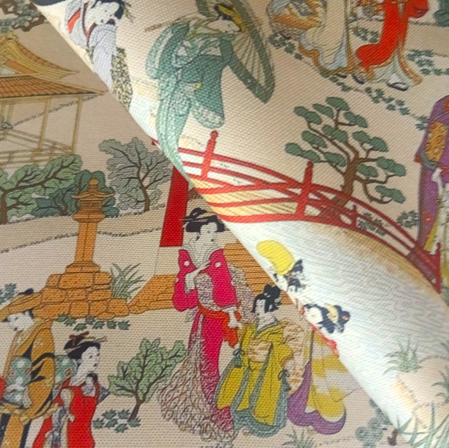 Tecido Para Sofá Linho Sintético Gueixa