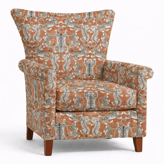 Tecido Para Sofá Linho Sintético Tigres