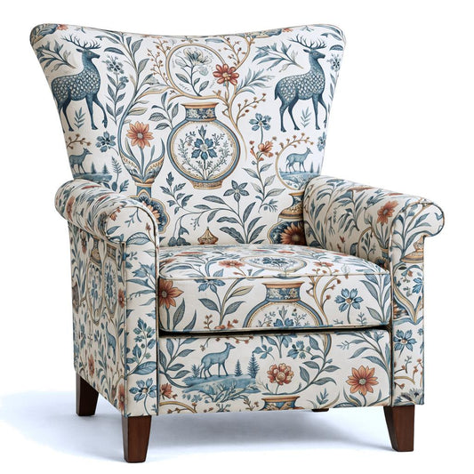 Tecido Para Sofá Linho Sintético Cervo