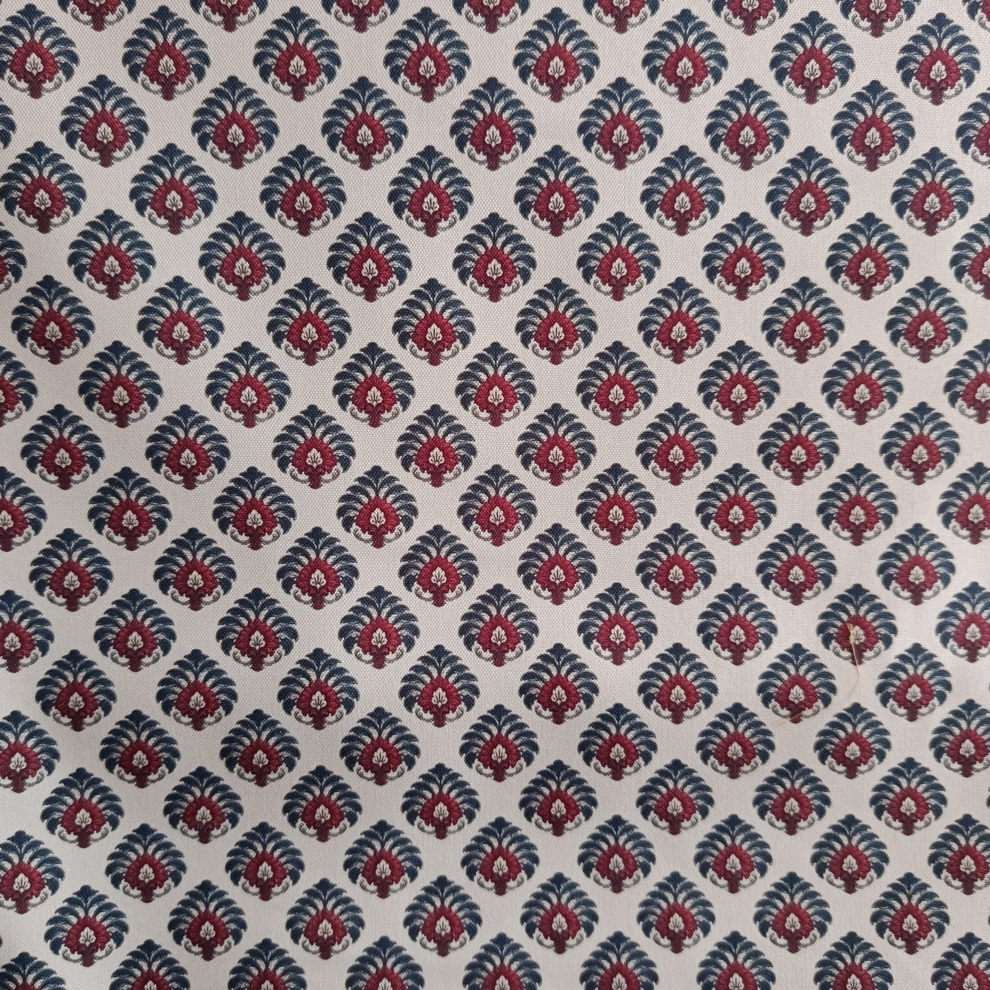 Tecido Para Sofá Linho Sintético Floral Vintage