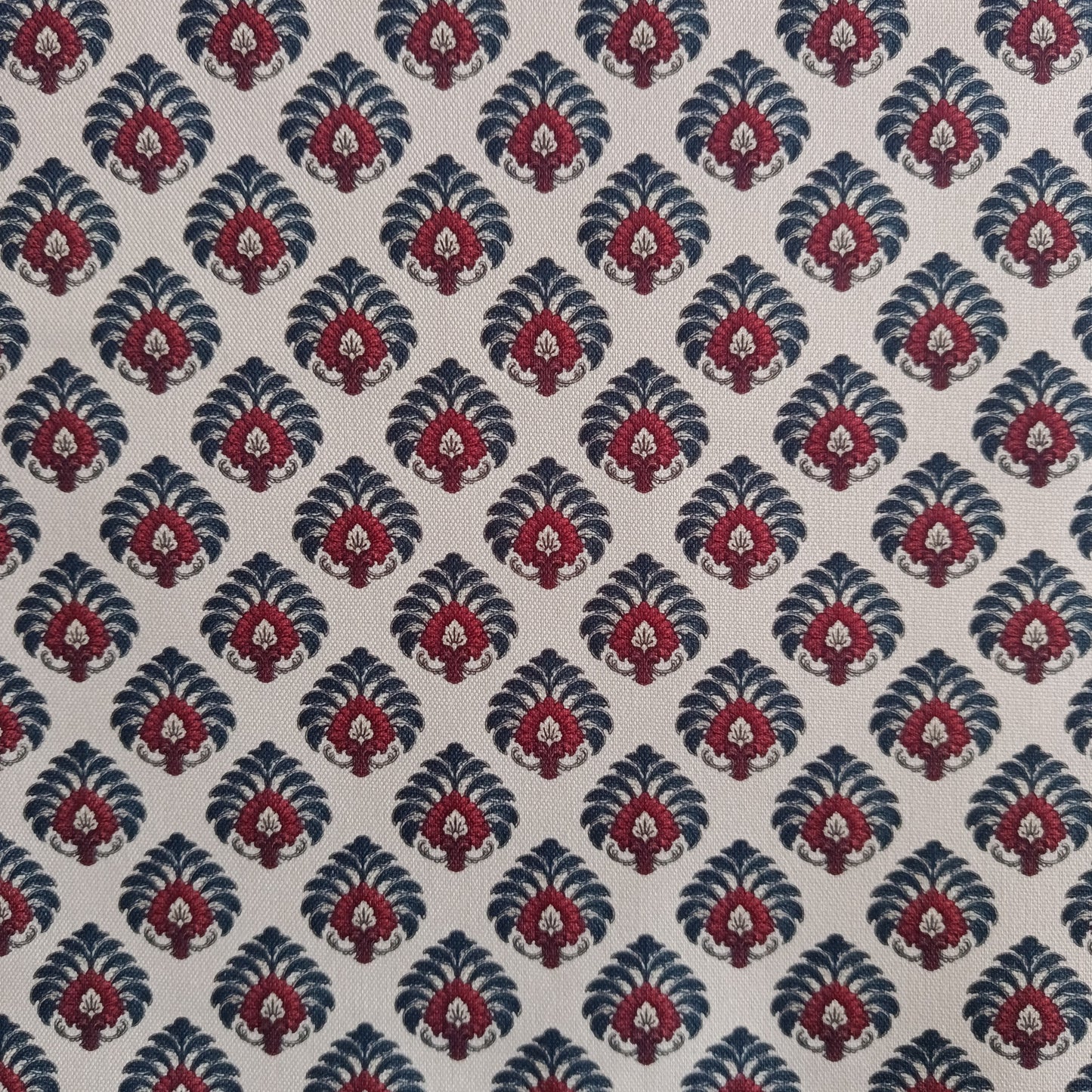 Tecido Para Sofá Linho Sintético Floral Vintage