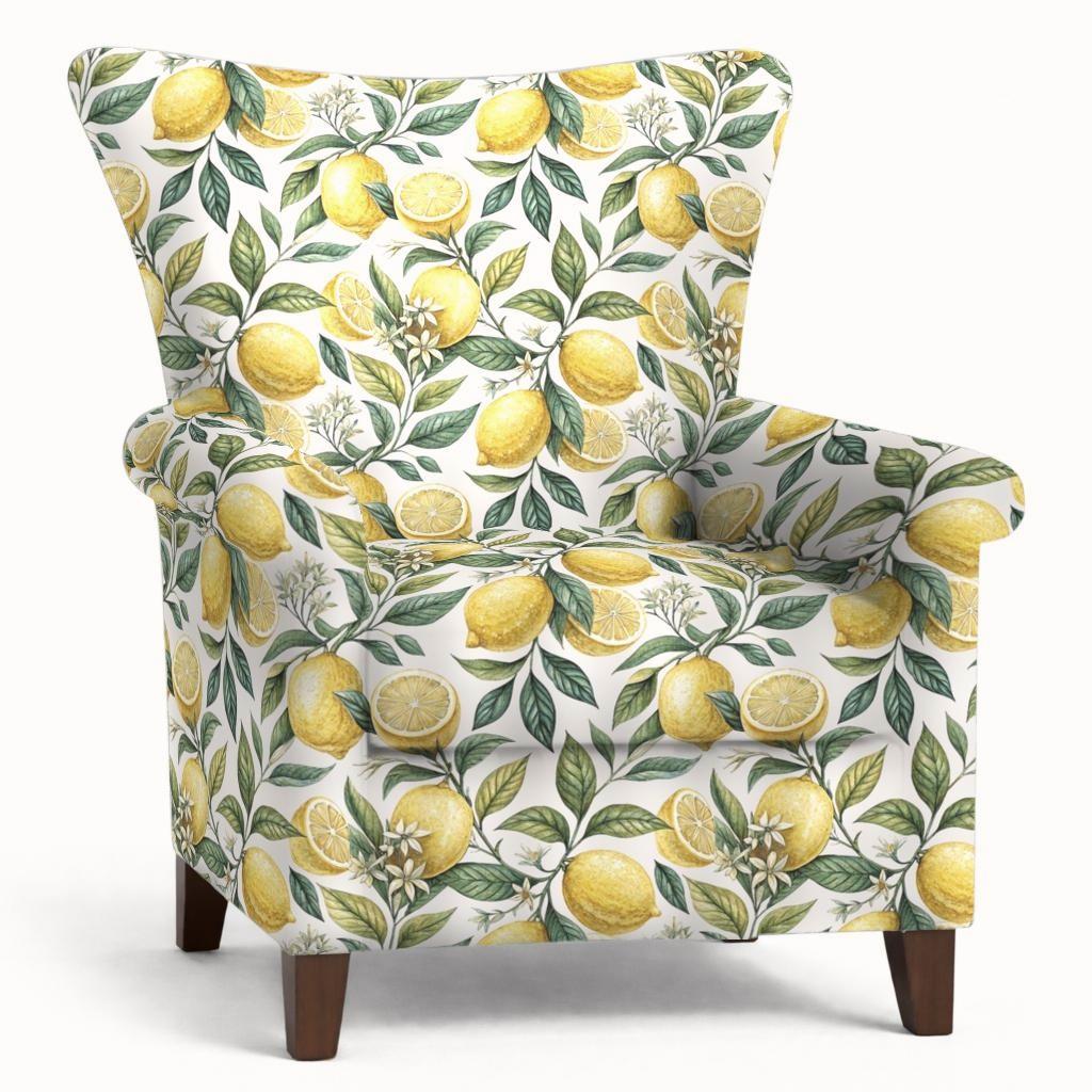 Tecido Para Sofá Linho Sintético Limão Siciliano