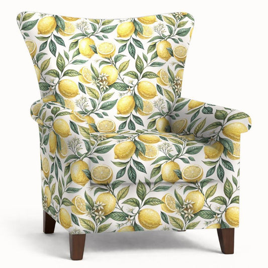 Tecido Para Sofá Linho Sintético Limão Siciliano