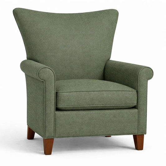 Tecido Para Sofá Linho Sintético Verde Musgo