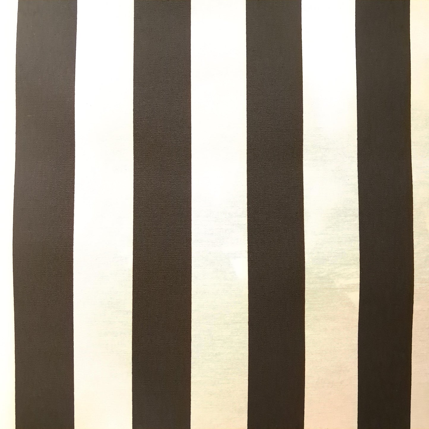 Tecido Para Área Externa Gorgurão Waterblock Listras Largas Preto