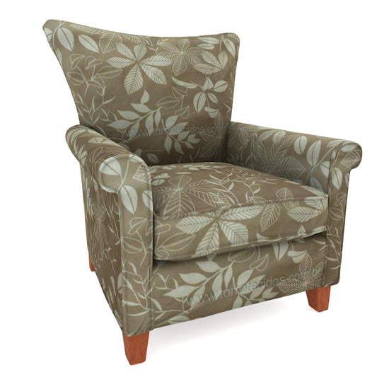 Tecido Para Área Externa Gorgurão Waterblock Floral Bege