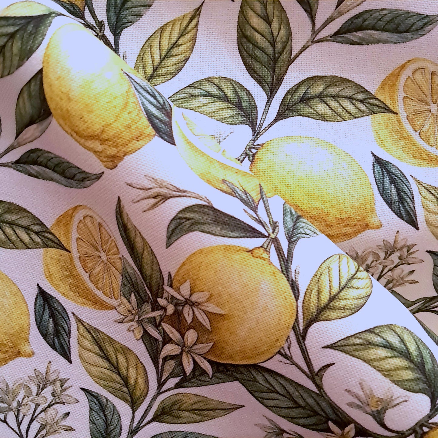 Tecido Para Sofá Linho Sintético Limão Siciliano