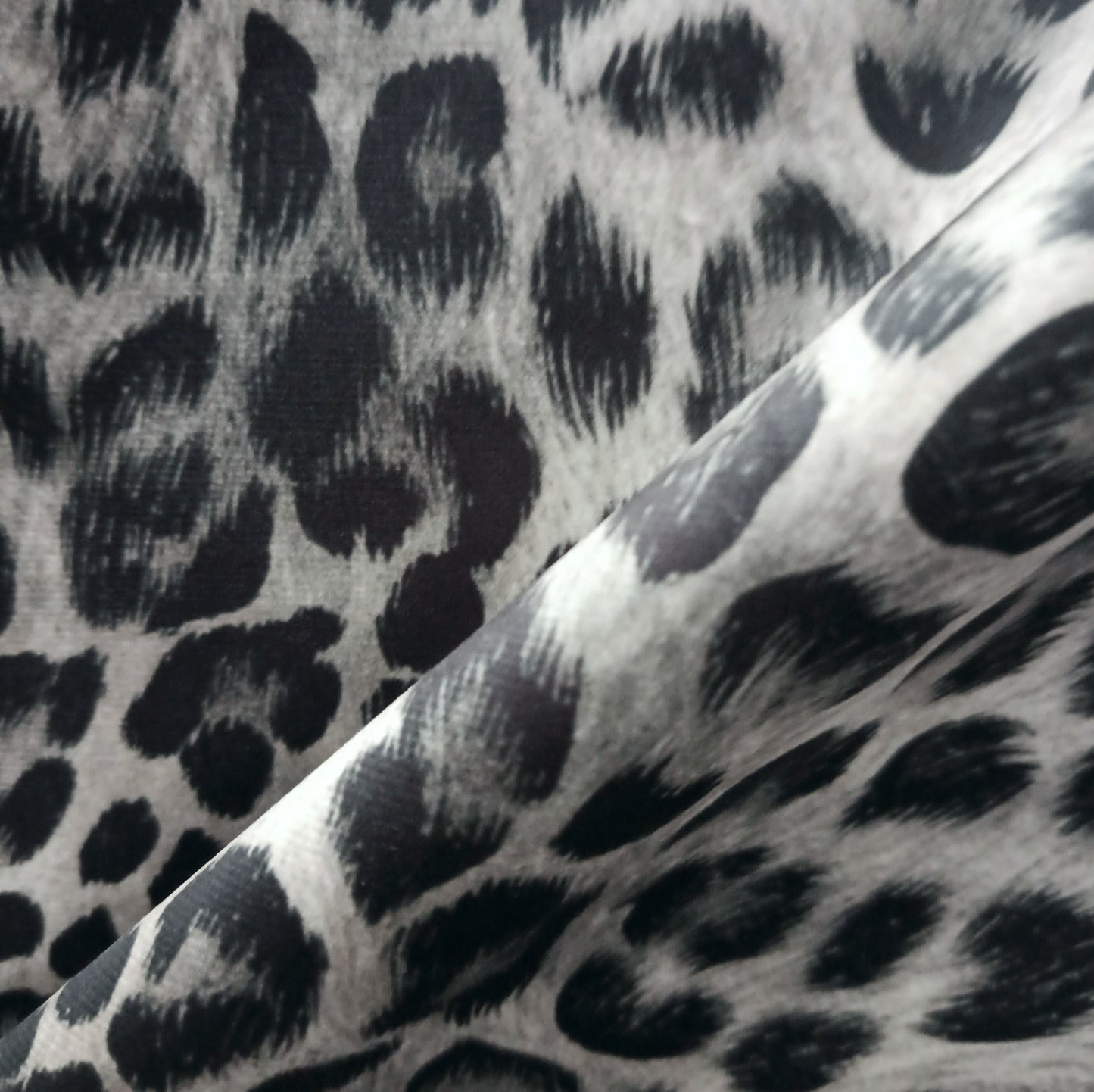 Tecido Para Sofá Veludo Estampado Leopardo