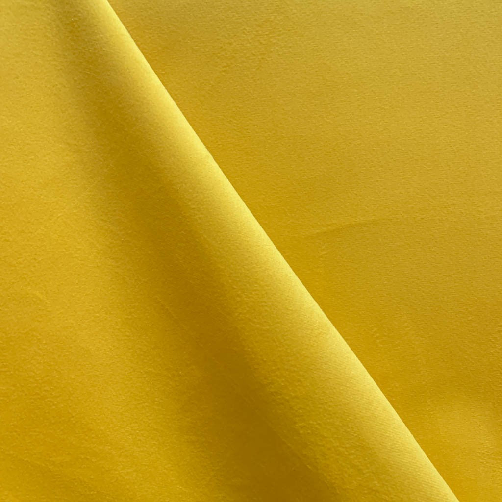 Tecido Para Sofá Veludo Liso Amarelo - Corttex Indústria Têxtil