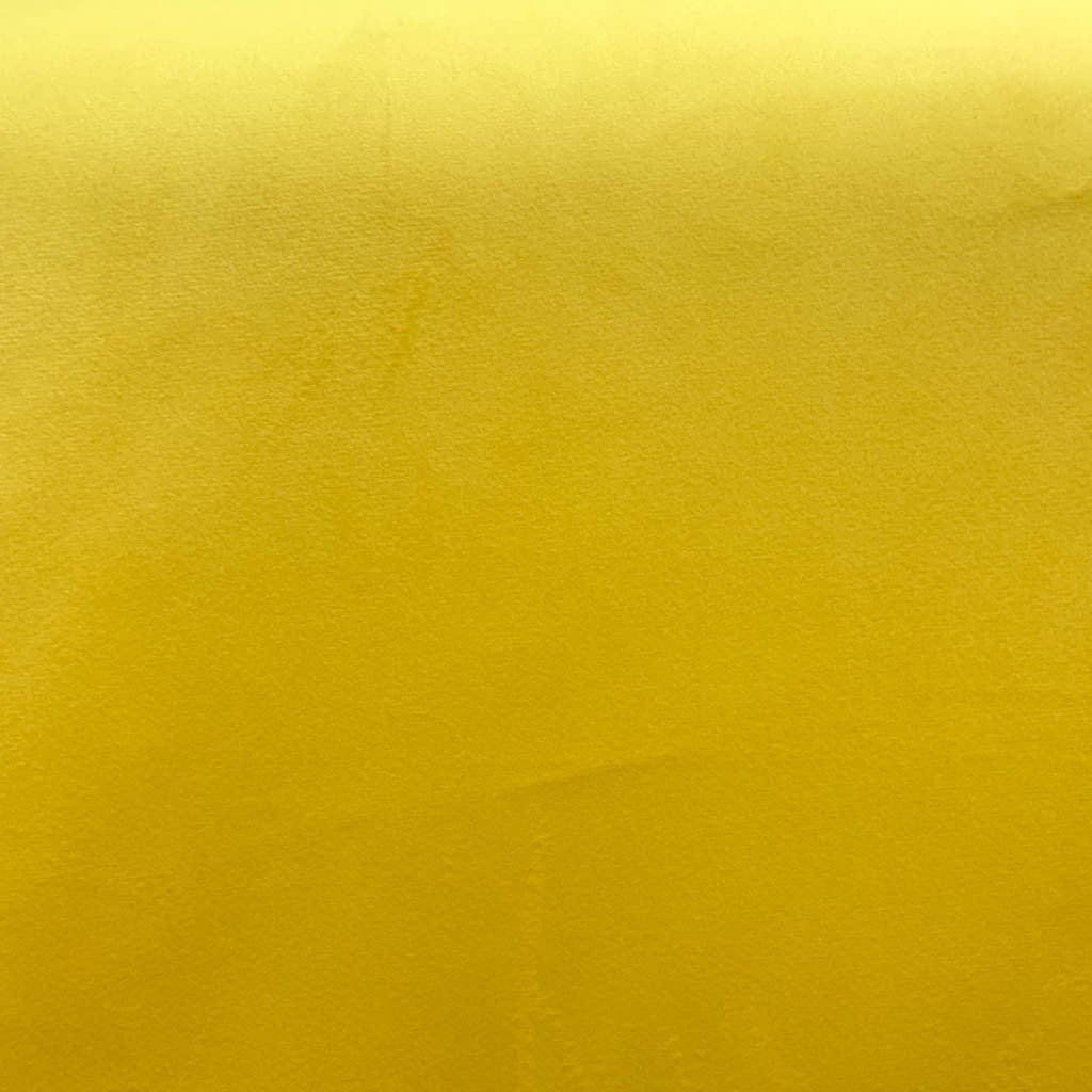 Tecido Para Sofá Veludo Liso Amarelo - Corttex Indústria Têxtil