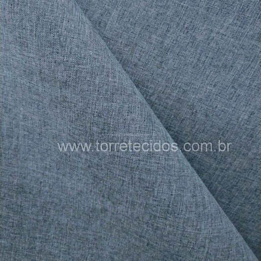 Tecido Para Sofá Linho Sintético Siena Azul - Corttex Indústria Têxtil