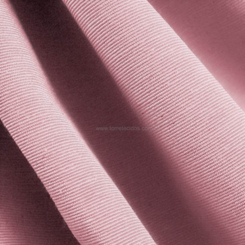Tecido Para Cortina Verona Liso Duplo Rosa Seco - Torre Tecidos