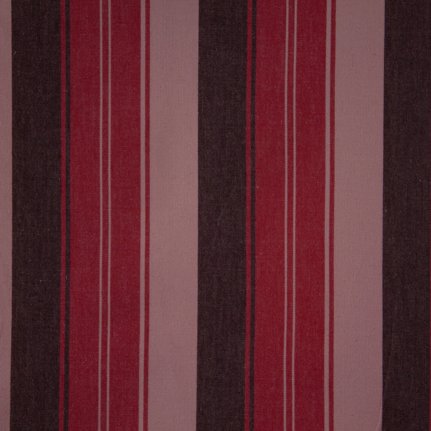 Tecido Para Sofá Algodão Colorê Listras Vermelho/Marrom - Torre Tecidos