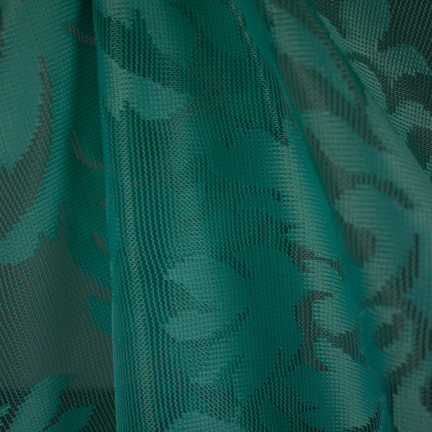 Tecido Para Cortina Renda Color Azul Tiffany