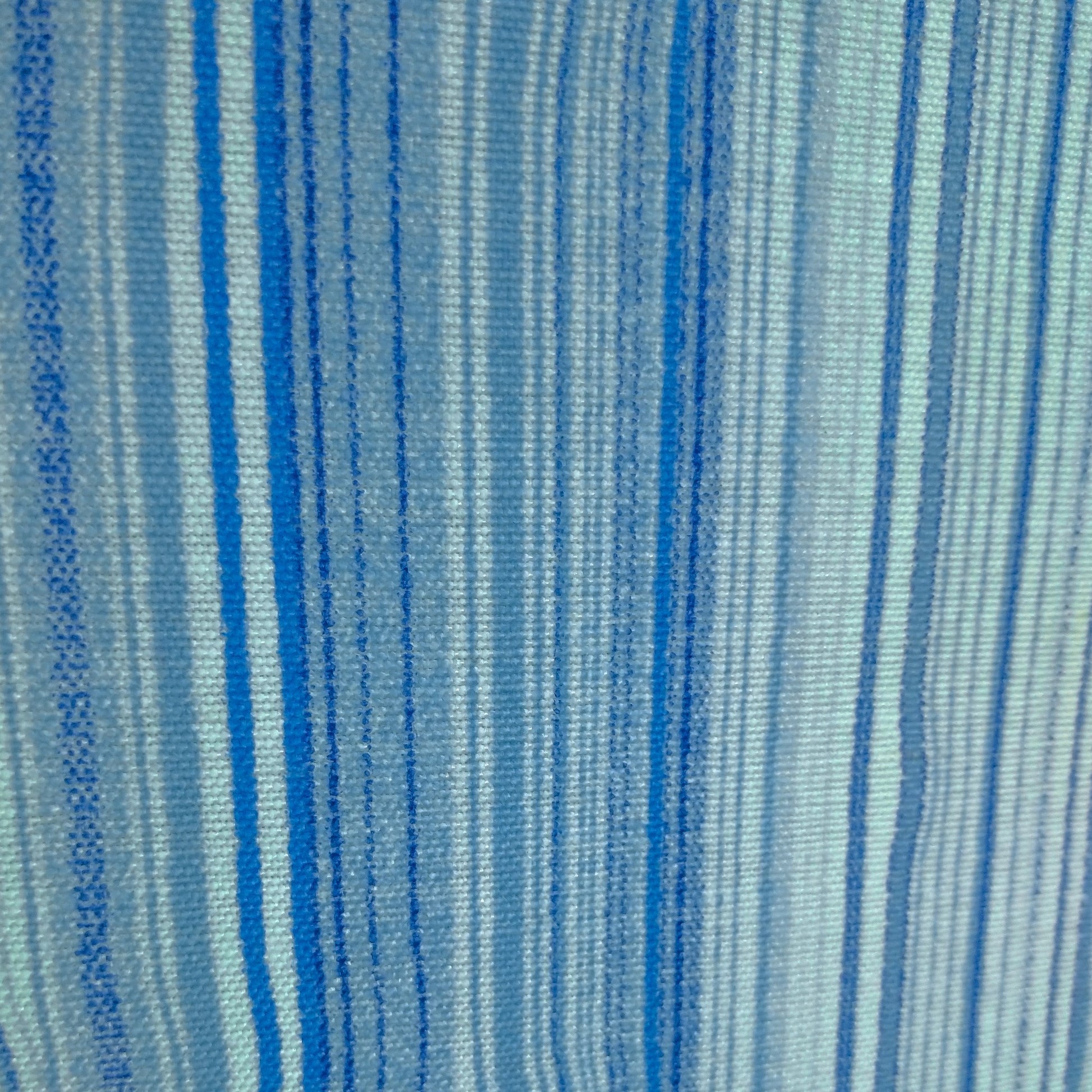 Tecido Para Sofá Gorgurão listras finas azul - Tecelagem Jolitex