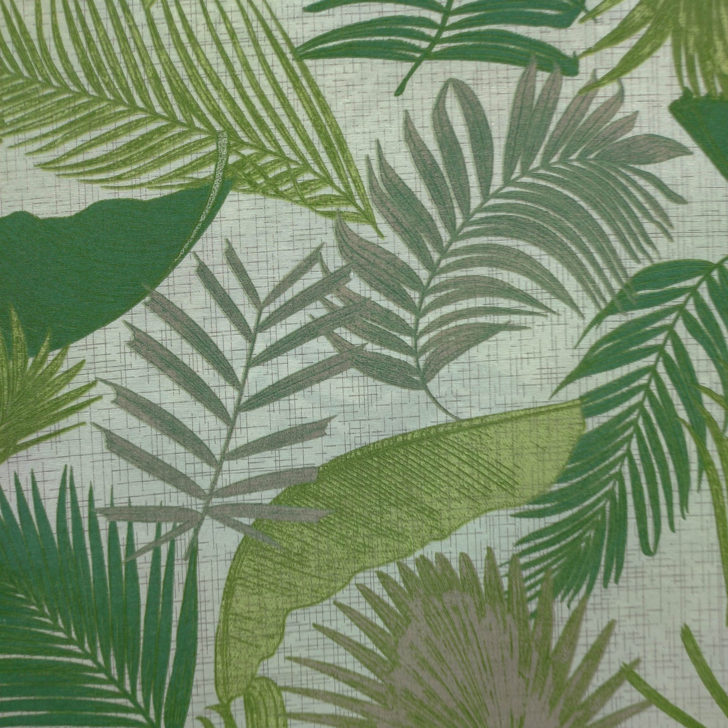 Tecido Para Área Externa Acqualine Palmeira Verde - Imetextil - Textil Irineu Meneghel Ltda.