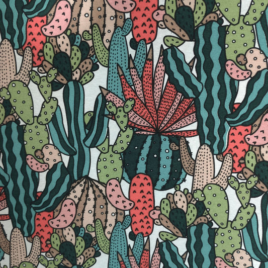 Tecido Para Área Externa Ecotec Cacto Tiffany - Imetextil - Textil Irineu Meneghel Ltda.