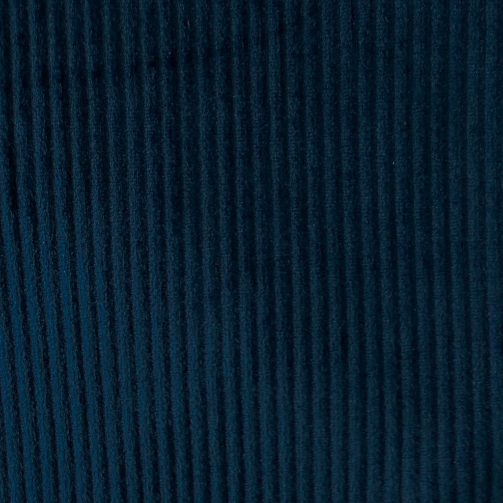 Tecido Para Sofá Veludo Cotelê Azul Marinho - Tellaio